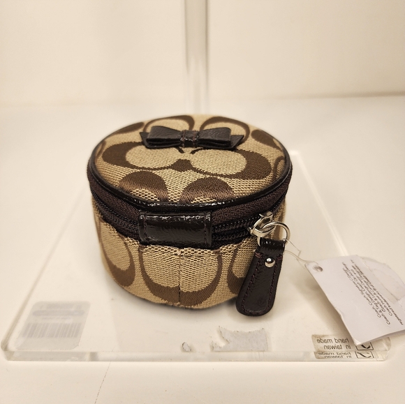 Coach Travel Jewelry Case with Pouch - Picture 4 of 17